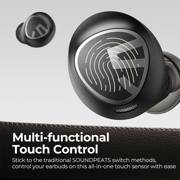 Soundpeats Free2 classic Wireless Earbuds Bluetooth 5.1 with 30Hrs Playtime - Hopshop