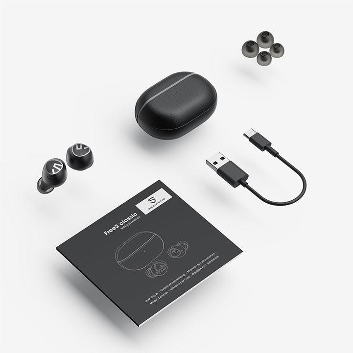 Soundpeats Free2 classic Wireless Earbuds Bluetooth 5.1 with 30Hrs Playtime - Hopshop