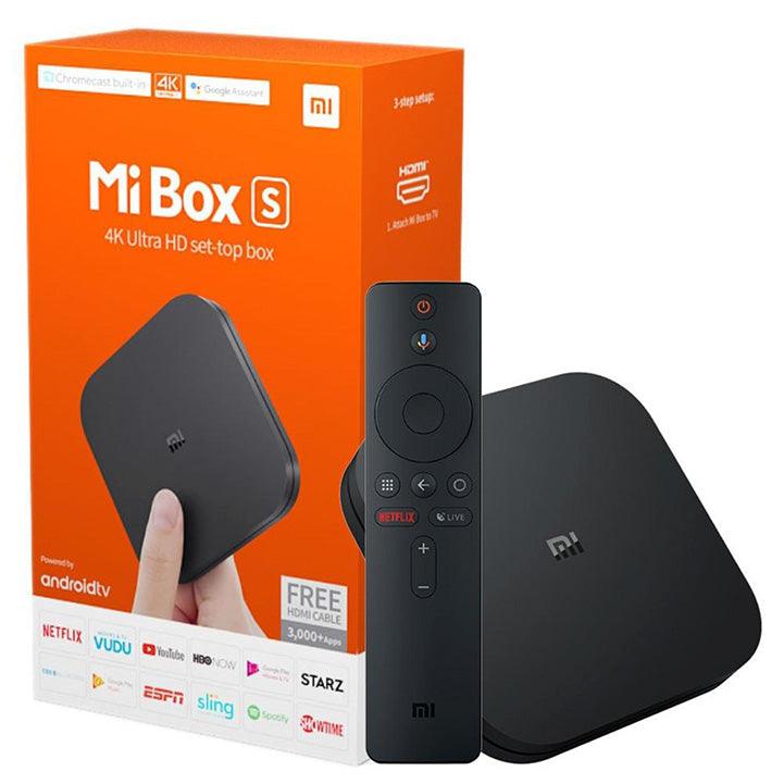 Xiaomi Mi Box S 4K HDR Android TV with Google Assistant Remote Streaming Media Player - Hopshop