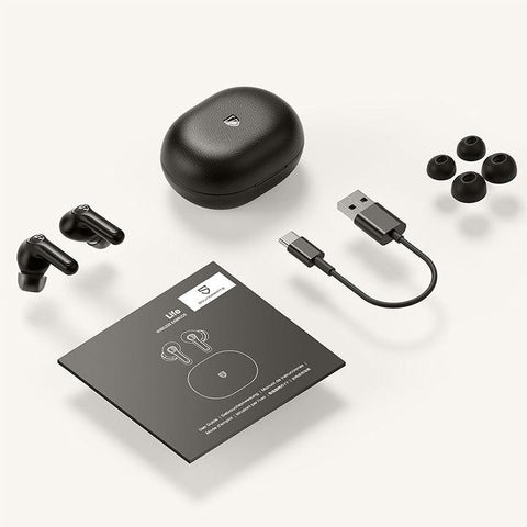 Soundpeats Life Wireless Bluetooth 5.2 Earbuds With Active Noise Cancellation 4 Mics & 12mm Driver - Hopshop